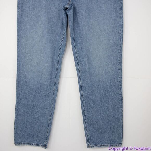 NEW Madewell The Tall Perfect Vintage Straight Jean in Hoye Wash, 33T - Picture 4 of 14